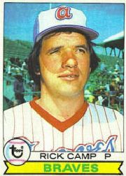 1979 Topps Baseball Cards      105     Rick Camp DP